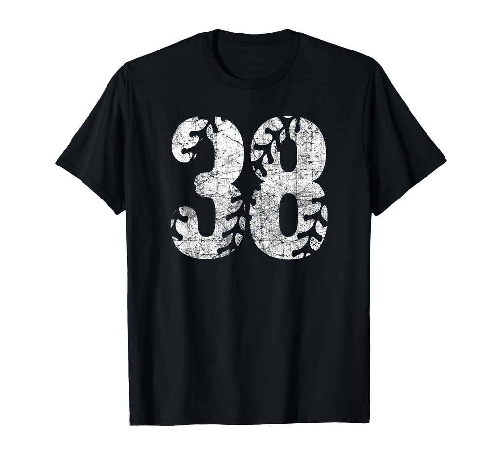 Baseball Softball Mom 38 Number 38 T-Shirt - Aesthetic Graphic for Adults - T-Shirt, Sweatshirt, Hoodie