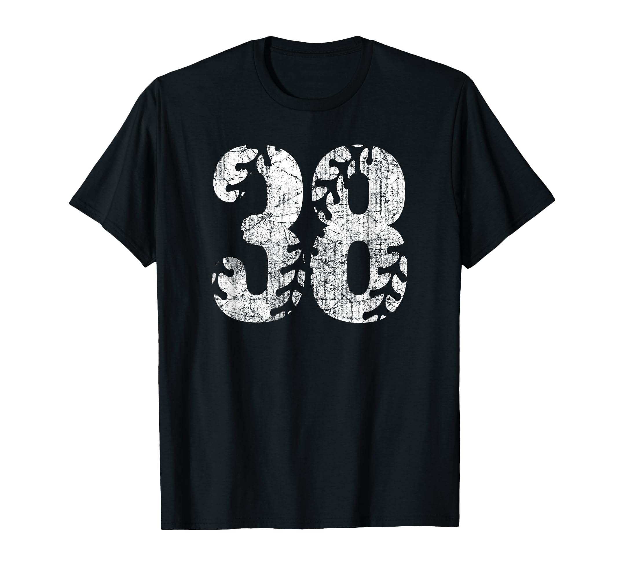 Baseball Softball Mom 38 Number 38 T-Shirt - Aesthetic Graphic for Adults - T-Shirt, Sweatshirt, Hoodie