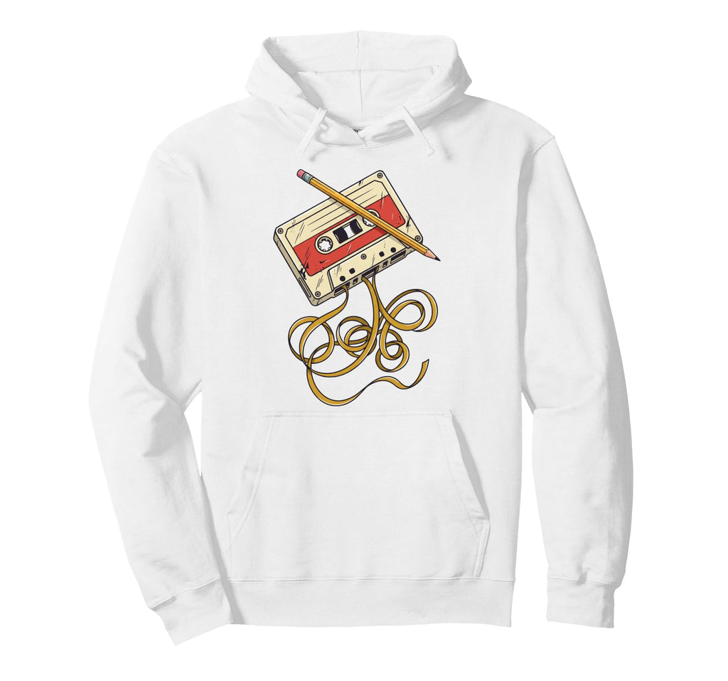 Grunge Cassettes Cassette Tapes Hoodie - Fun Novelty Design Unisex - T-Shirt, Sweatshirt, Hoodie