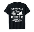 Baseball And Cheer Brother T-Shirt - Minimalist Print Men Women - T-Shirt, Sweatshirt, Hoodie
