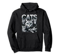 Cat Bootleg Grunge 90S Hoodie - Minimalist Print Men Women - T-Shirt, Sweatshirt, Hoodie
