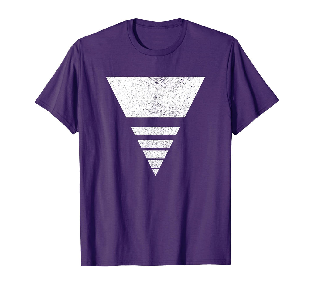 Geometric Sliced Triangle Line Shape T-Shirt - Graphic Print Unisex - T-Shirt, Sweatshirt, Hoodie