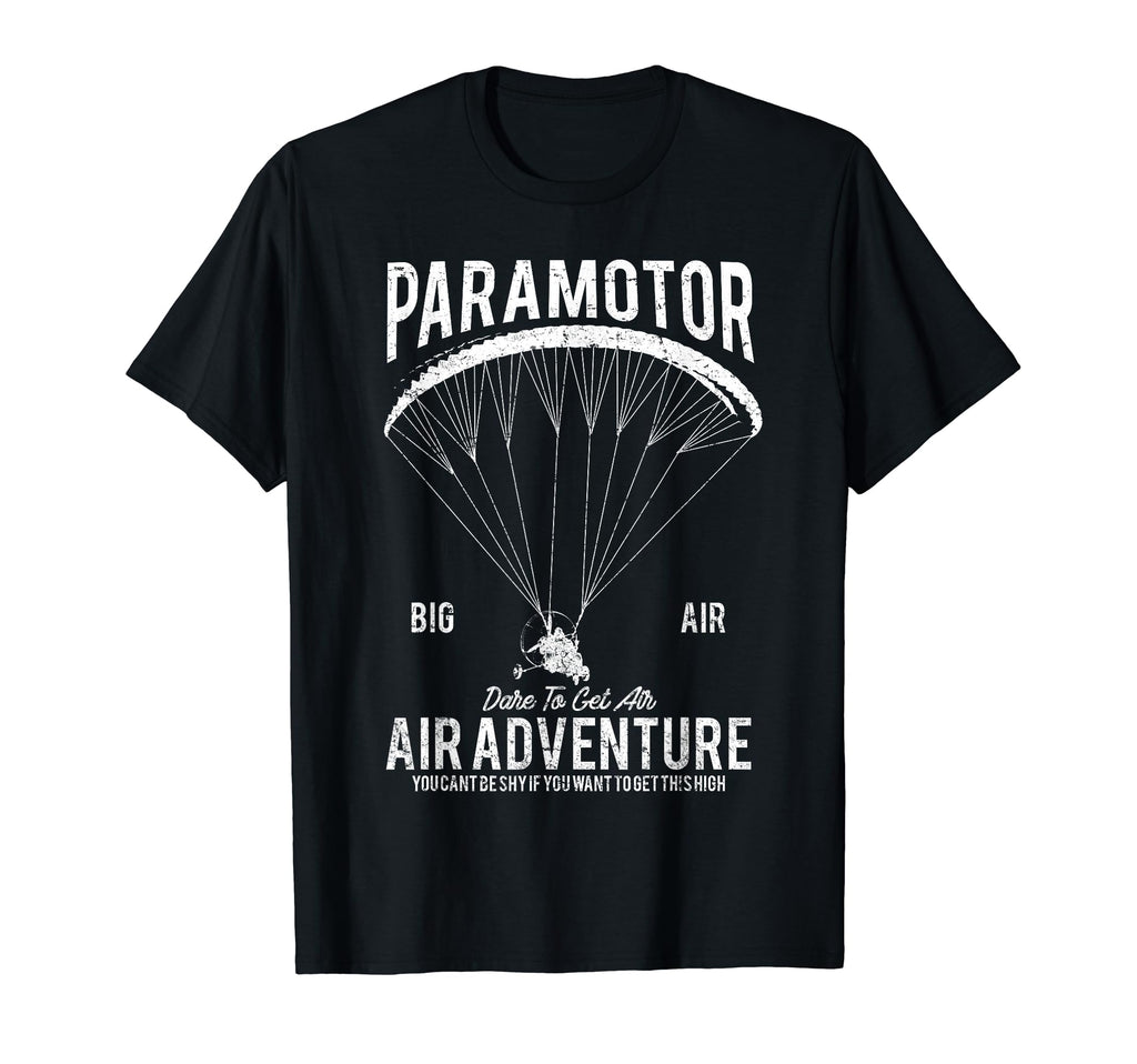 Paramotor Distressed Hoodie - Trendy Graphic for Adults - T-Shirt, Sweatshirt, Hoodie