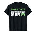 Gamer Stepdad Fathers Day Bonus T-Shirt - Fun Novelty Design for Adults - T-Shirt, Sweatshirt, Hoodie