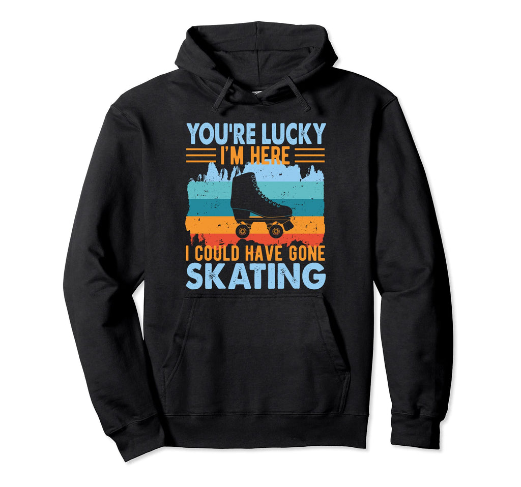 Roller Skating Skater Skate 70S 80S Hoodie - Custom Art Print for Adults - T-Shirt, Sweatshirt, Hoodie