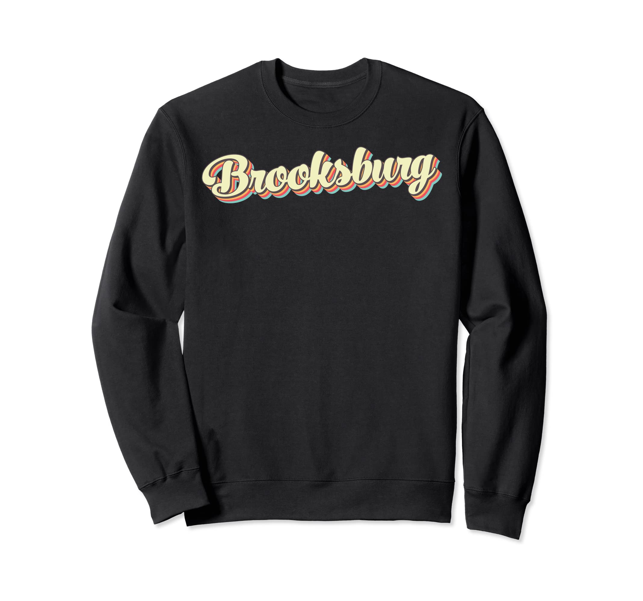 Brooksburg Art Baseball Font Sweatshirt - Aesthetic Graphic Men Women - T-Shirt, Sweatshirt, Hoodie