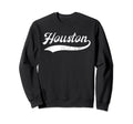 Distressed Houston Texas Sweatshirt - Casual Everyday Wear Unisex - T-Shirt, Sweatshirt, Hoodie