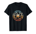 Camera Lens Aperture Iris Icon T-Shirt - Trendy Graphic Men Women - T-Shirt, Sweatshirt, Hoodie
