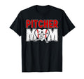 Baseball Pitcher Mom Baseball Pitcher T-Shirt - Custom Art Print Unisex - T-Shirt, Sweatshirt, Hoodie
