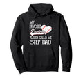 Heart Love Favorite Baseball Player Hoodie - Minimalist Print for Adults - T-Shirt, Sweatshirt, Hoodie