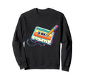 80S 90S Cassette And Pencil Mixtape Sweatshirt - Fun Novelty Design Unisex - T-Shirt, Sweatshirt, Hoodie