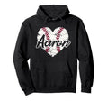 Aaron Baseball Personalized Name Mom Hoodie - Trendy Graphic for Adults - T-Shirt, Sweatshirt, Hoodie