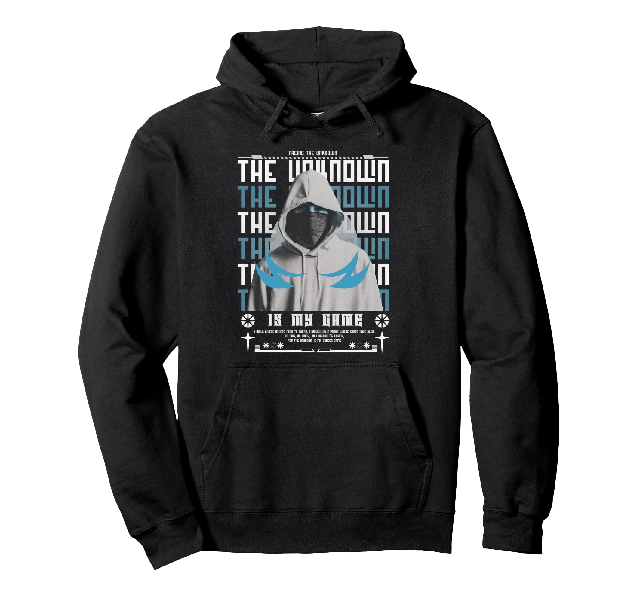 Y2K Unknown Bold Urban Graffiti Aesthetic Hoodie - Minimalist Print Unisex - T-Shirt, Sweatshirt, Hoodie