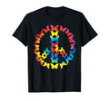 Peace Love Love 60S 70S Hippie T-Shirt - Trendy Graphic for Adults - T-Shirt, Sweatshirt, Hoodie
