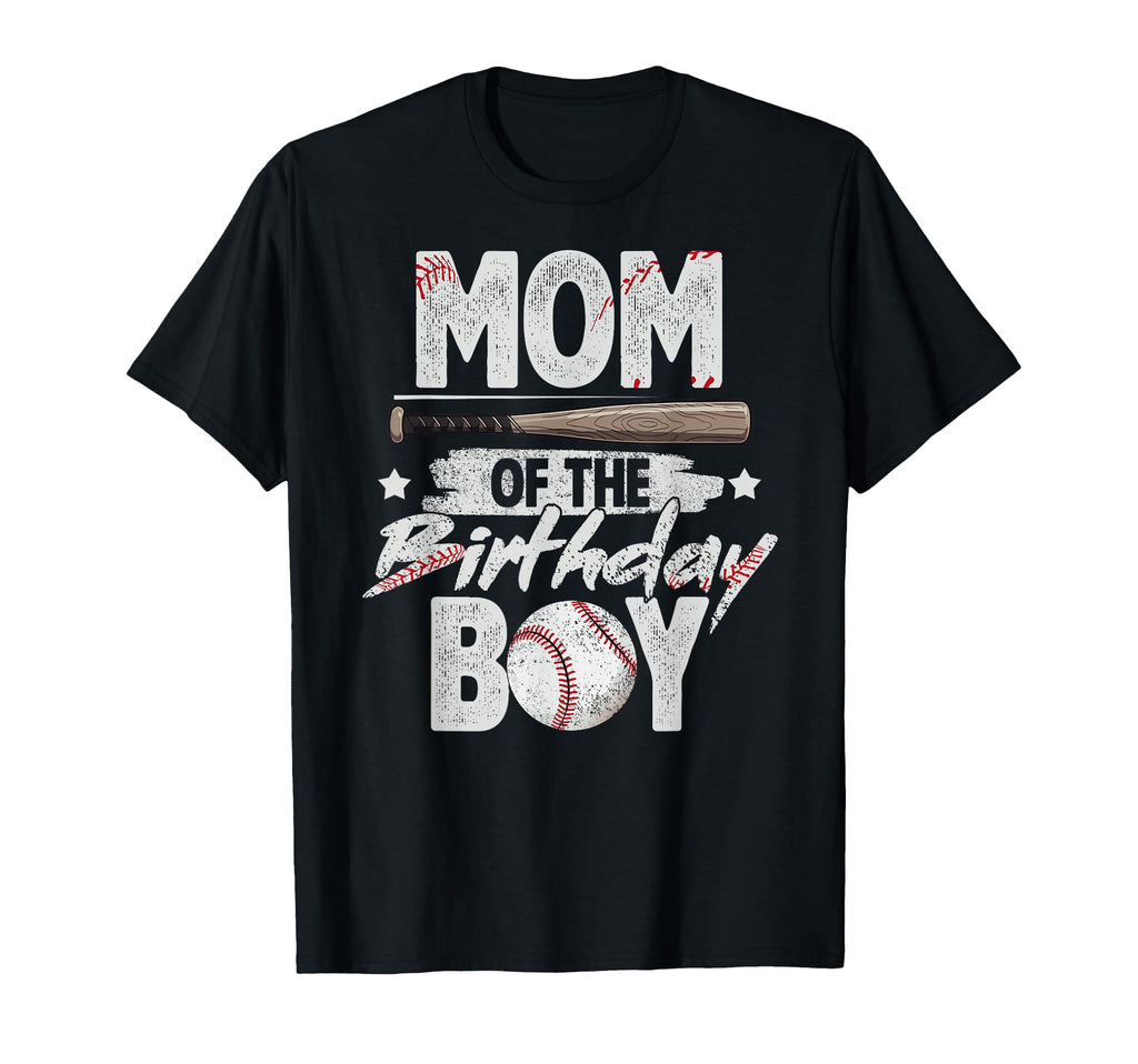 Mom Birthday Matching Baseball Birthday T-Shirt - Minimalist Print Unisex - T-Shirt, Sweatshirt, Hoodie