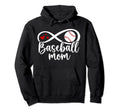 Baseball Mom Proud Mother Baseball Hoodie - Casual Everyday Wear Unisex - T-Shirt, Sweatshirt, Hoodie