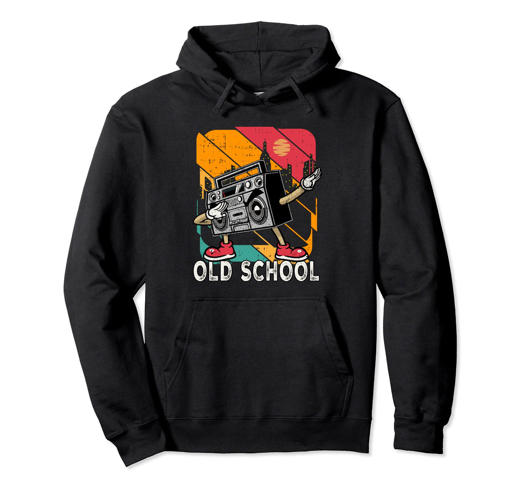 Ghetto Blaster 80S 90S Hip Hip Dabbing Old Hoodie - Novelty Apparel Unisex - T-Shirt, Sweatshirt, Hoodie