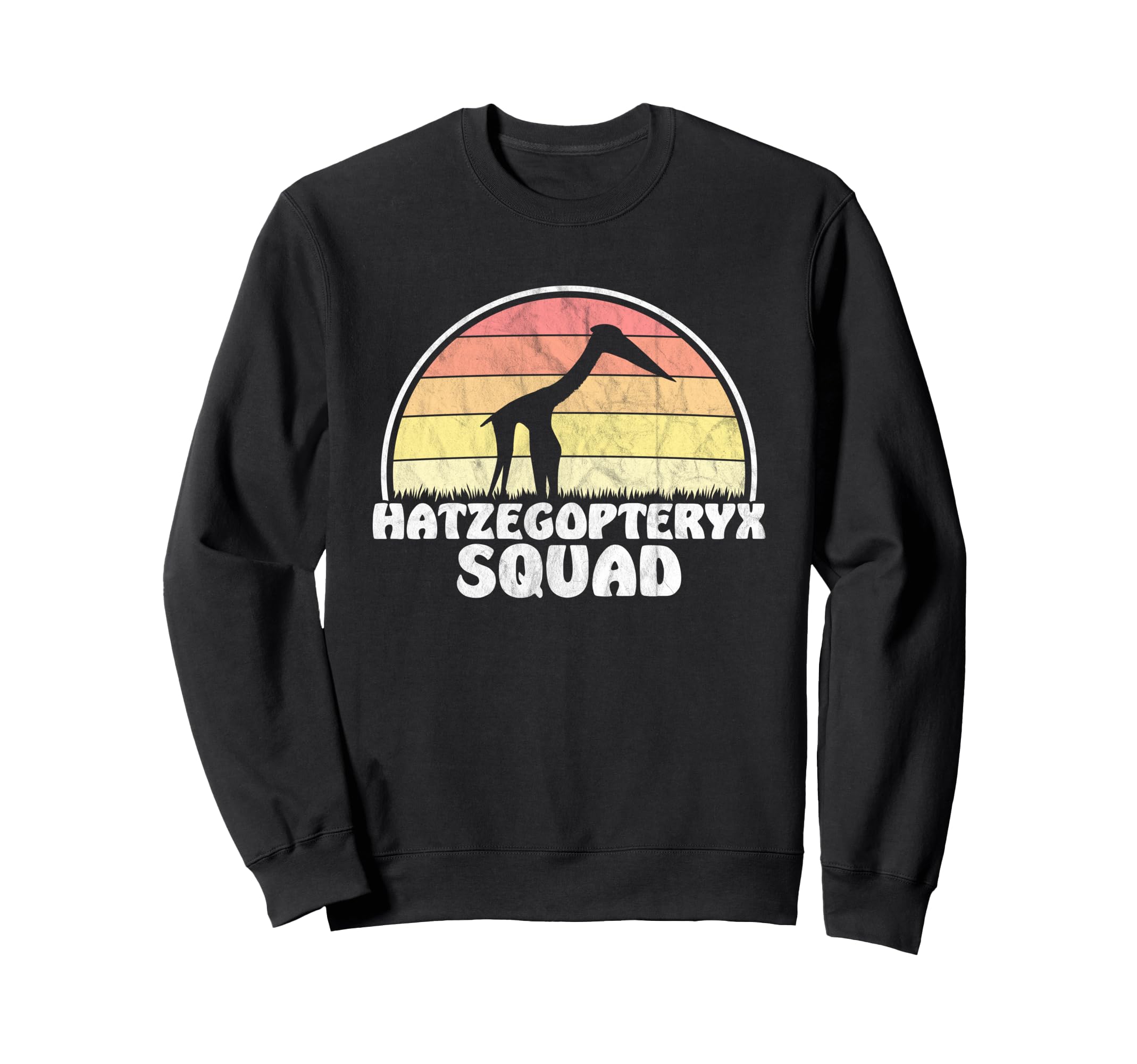 Hatzegopteryx Squad Sunset Sweatshirt - Aesthetic Graphic Men Women - T-Shirt, Sweatshirt, Hoodie