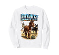 Donkey 70S 90S Donkey Silly Farm Sweatshirt - Fun Novelty Design Men Women - T-Shirt, Sweatshirt, Hoodie