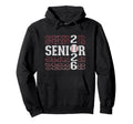 Senior 2026 Baseball Senior Night Hoodie - Streetwear Style for Adults - T-Shirt, Sweatshirt, Hoodie