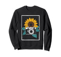 Photographer Sunflower Camera Sweatshirt - Streetwear Style Unisex - T-Shirt, Sweatshirt, Hoodie
