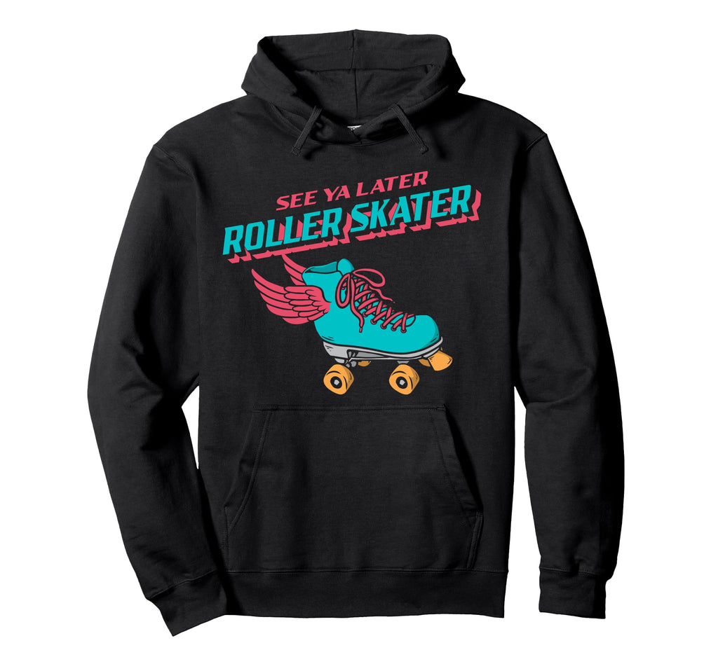 Roller Skating Skate 1970S Hoodie - Graphic Print Men Women - T-Shirt, Sweatshirt, Hoodie