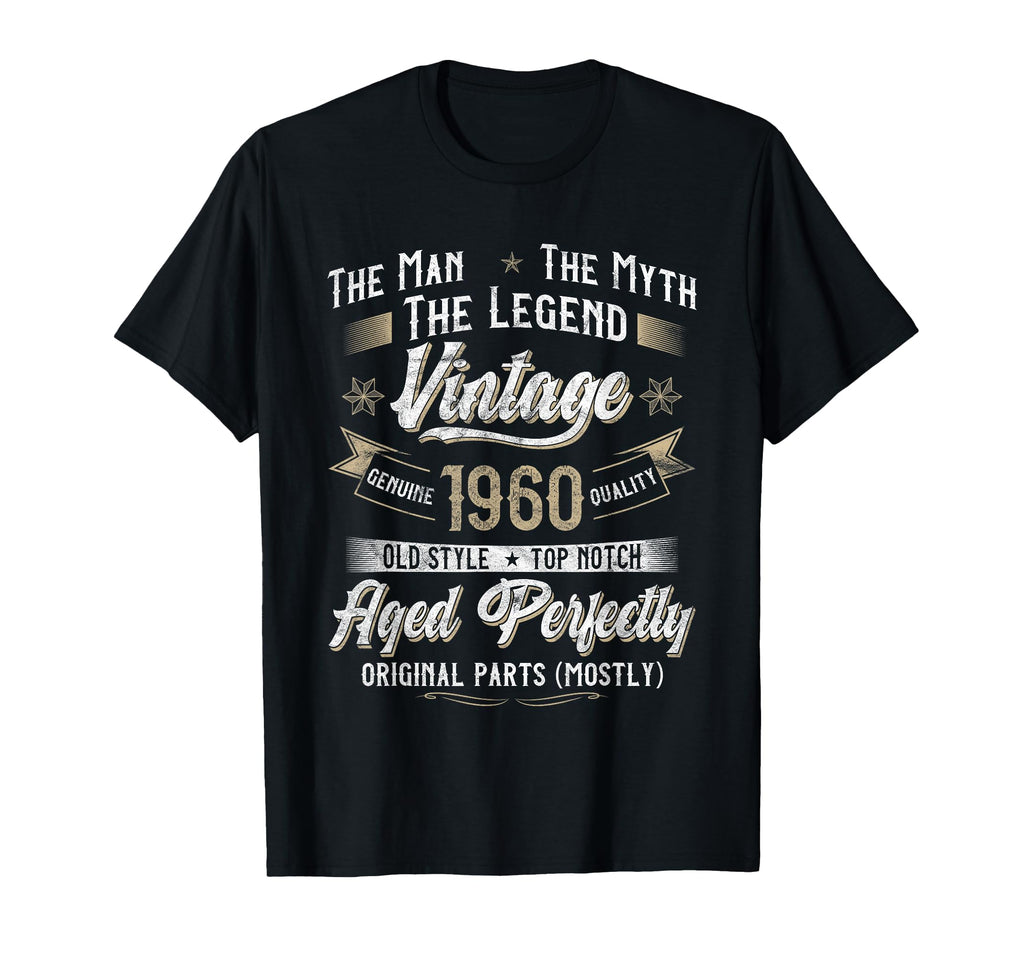 66Th Birthday Gift 1960 Funny 66 Years T-Shirt - Unique Graphic Men Women - T-Shirt, Sweatshirt, Hoodie
