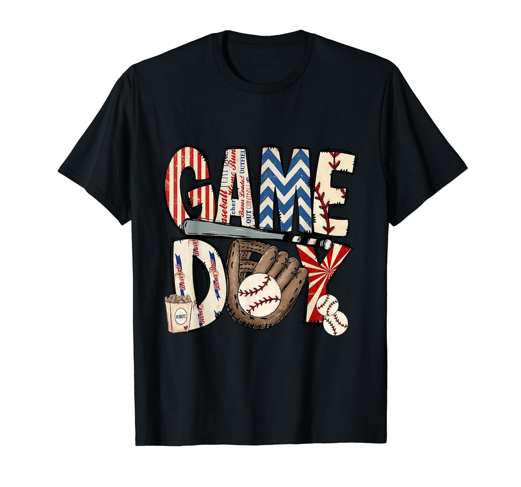 Game Day Baseball Baseball Life T-Shirt - Unique Graphic for Adults - T-Shirt, Sweatshirt, Hoodie