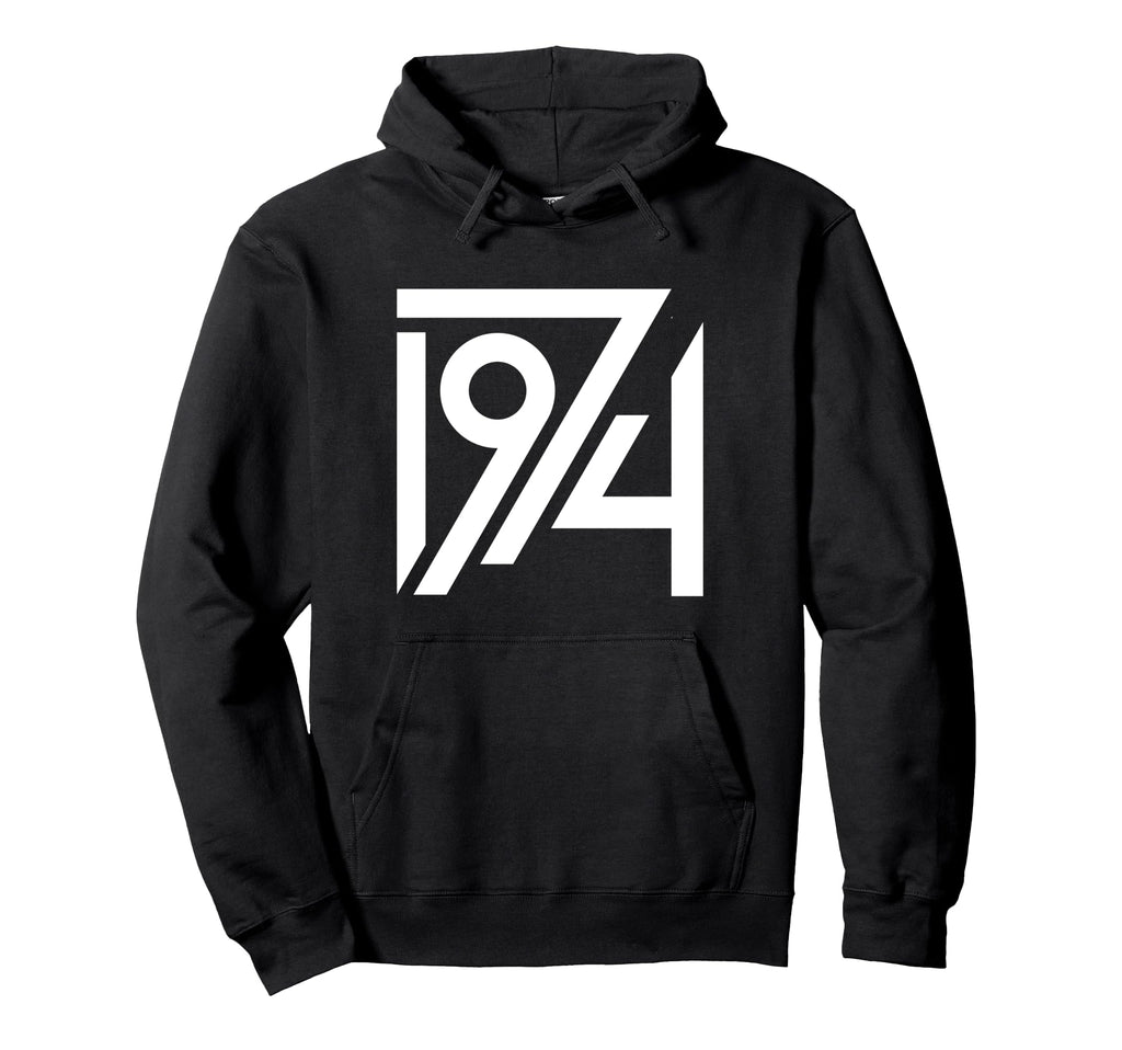 1974 Birthday Grunge Alternative Hoodie - Trendy Graphic Unisex - T-Shirt, Sweatshirt, Hoodie