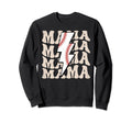 Lightning Groovy Proud Mom Baseball Sweatshirt - Unique Graphic Men Women - T-Shirt, Sweatshirt, Hoodie