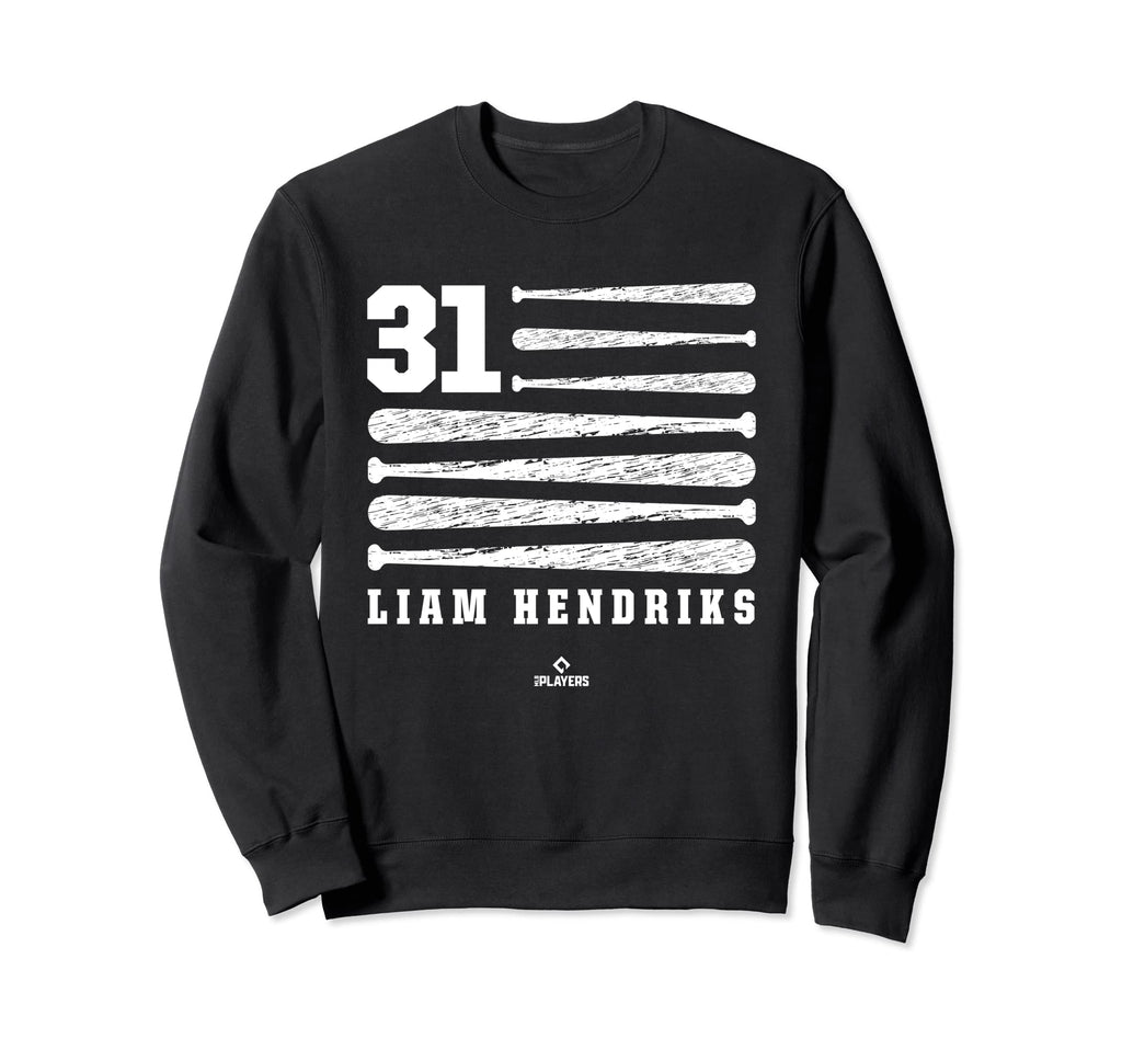 Liam Hendriks Flag Chicago Sweatshirt - Fun Novelty Design for Adults - T-Shirt, Sweatshirt, Hoodie