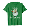 Santa I Deliver All Night Long Distressed Hoodie - Graphic Print Unisex - T-Shirt, Sweatshirt, Hoodie