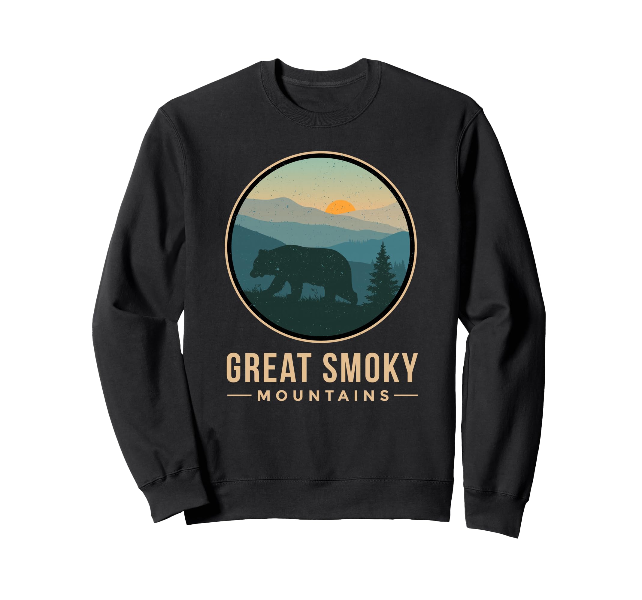 Great Smoky Mountains National Park Sweatshirt - Graphic Print for Adults - T-Shirt, Sweatshirt, Hoodie
