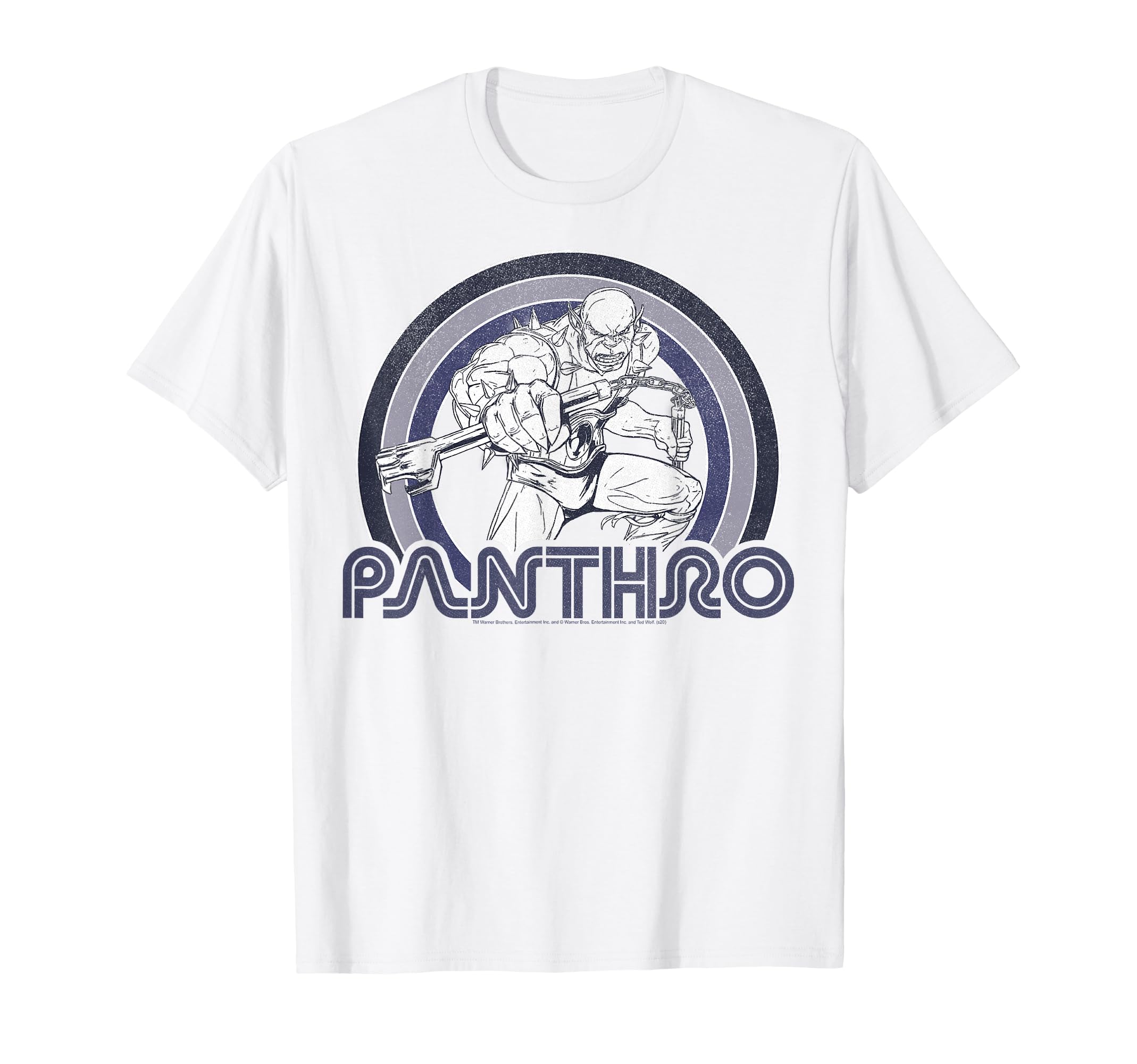 Thundercats Panthro Rainbow T-Shirt - Minimalist Print for Adults - T-Shirt, Sweatshirt, Hoodie
