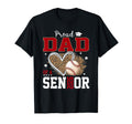 Proud Dad Senior 2026 Leopard T-Shirt - Custom Art Print for Adults - T-Shirt, Sweatshirt, Hoodie
