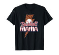 Leopard American Baseball Mom Mama T-Shirt - Fun Novelty Design Unisex - T-Shirt, Sweatshirt, Hoodie
