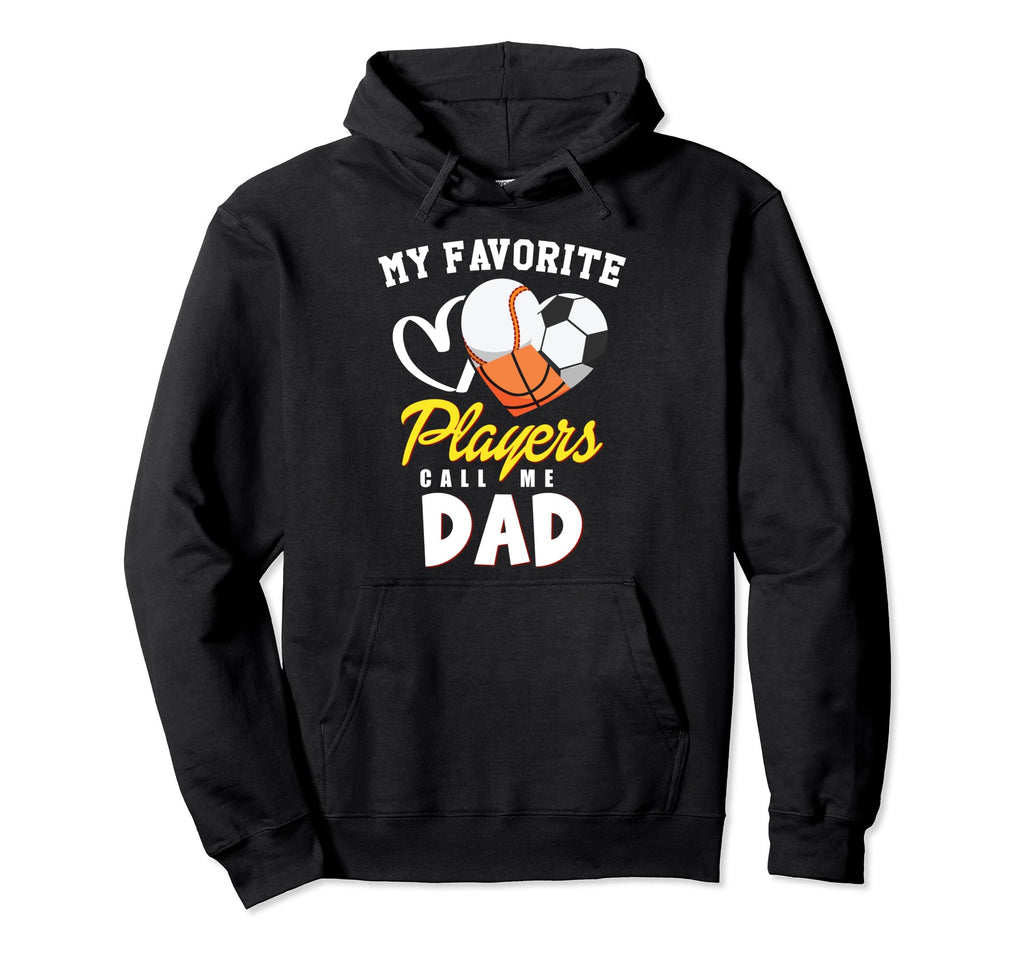 My Favorite Players Baseball Soccer Hoodie - Custom Art Print for Adults - T-Shirt, Sweatshirt, Hoodie