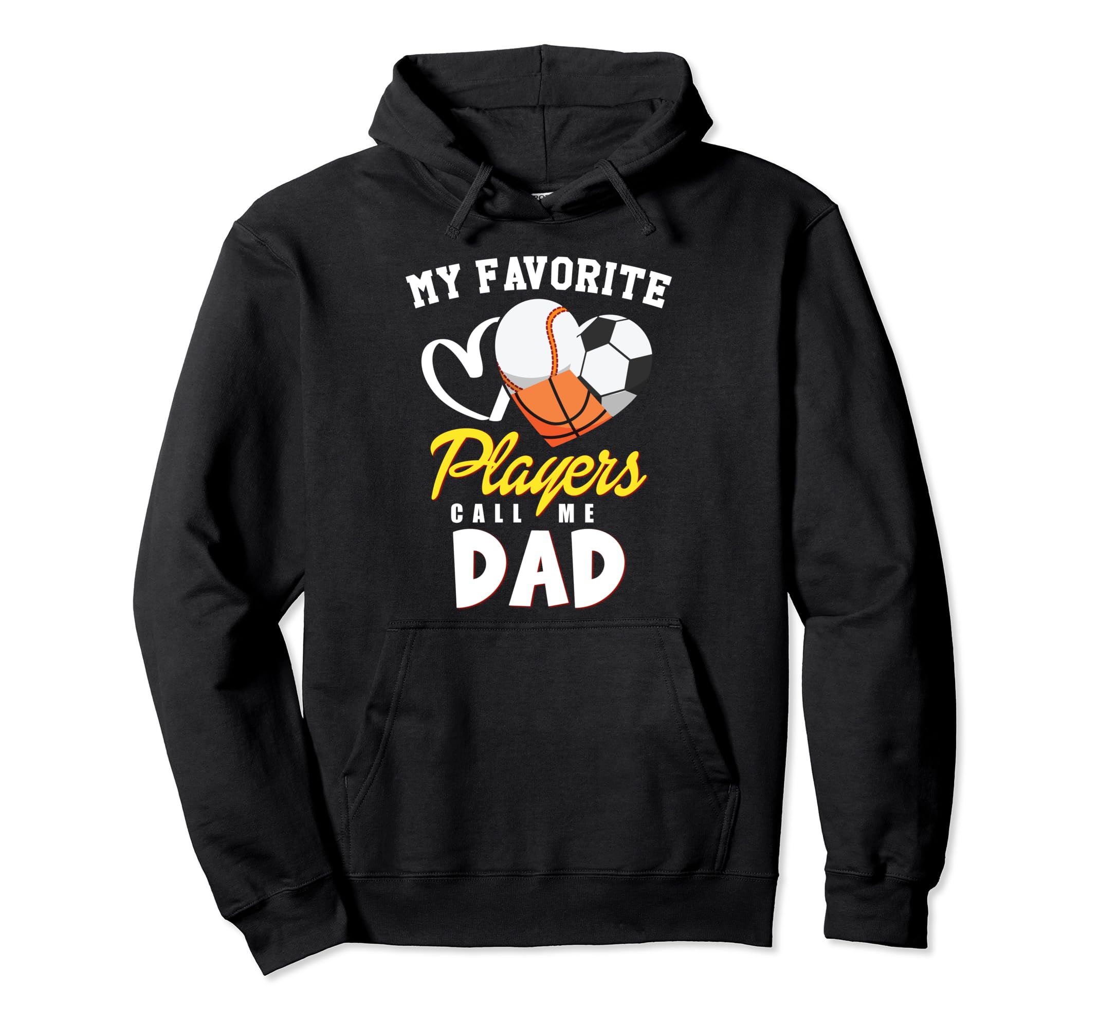 My Favorite Players Baseball Soccer Hoodie - Custom Art Print for Adults - T-Shirt, Sweatshirt, Hoodie