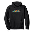 Juicy Y2K Aesthetic Tie Dye Varsity Hoodie - Streetwear Style Unisex - T-Shirt, Sweatshirt, Hoodie