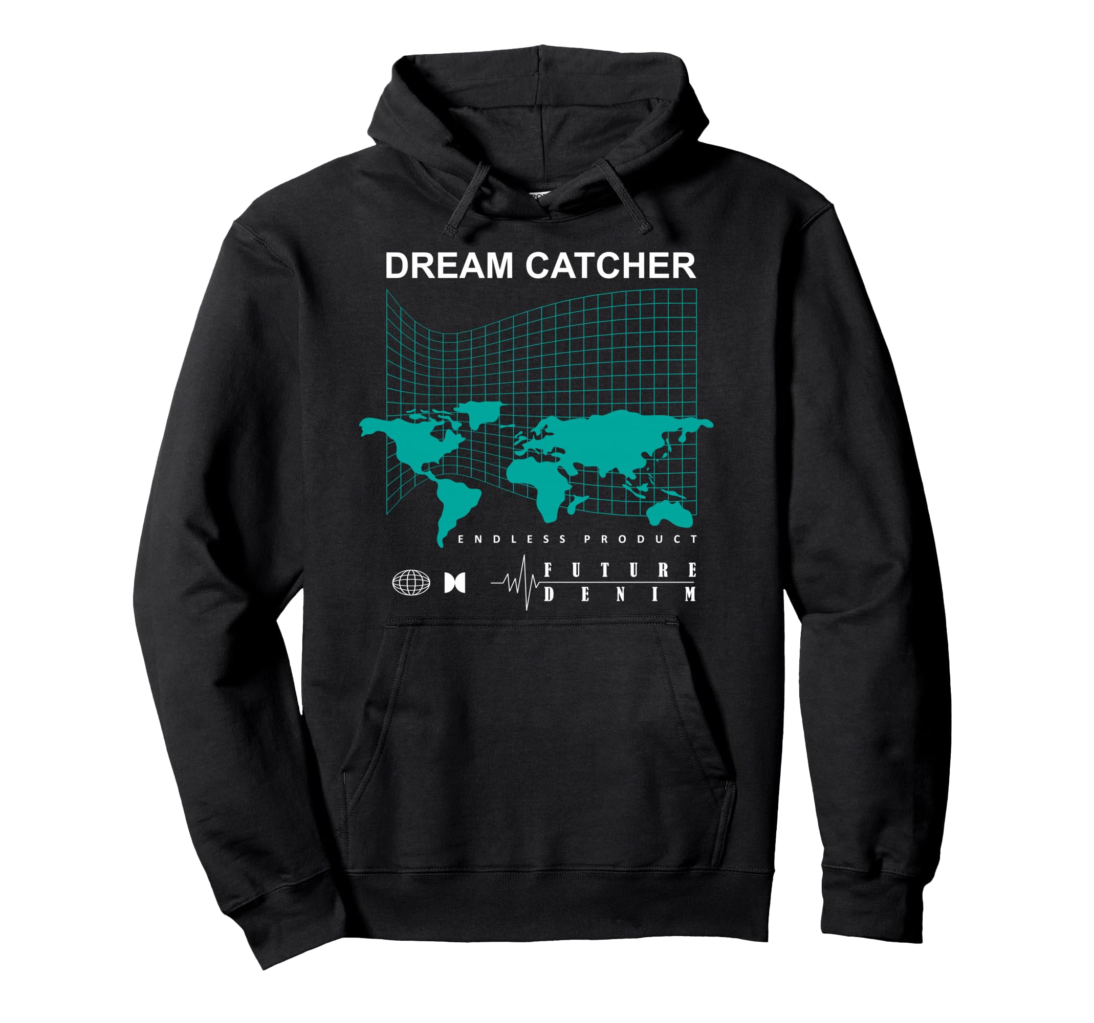 Dream Catcher Travel Aesthetic Edgy Hoodie - Casual Everyday Wear Unisex - T-Shirt, Sweatshirt, Hoodie