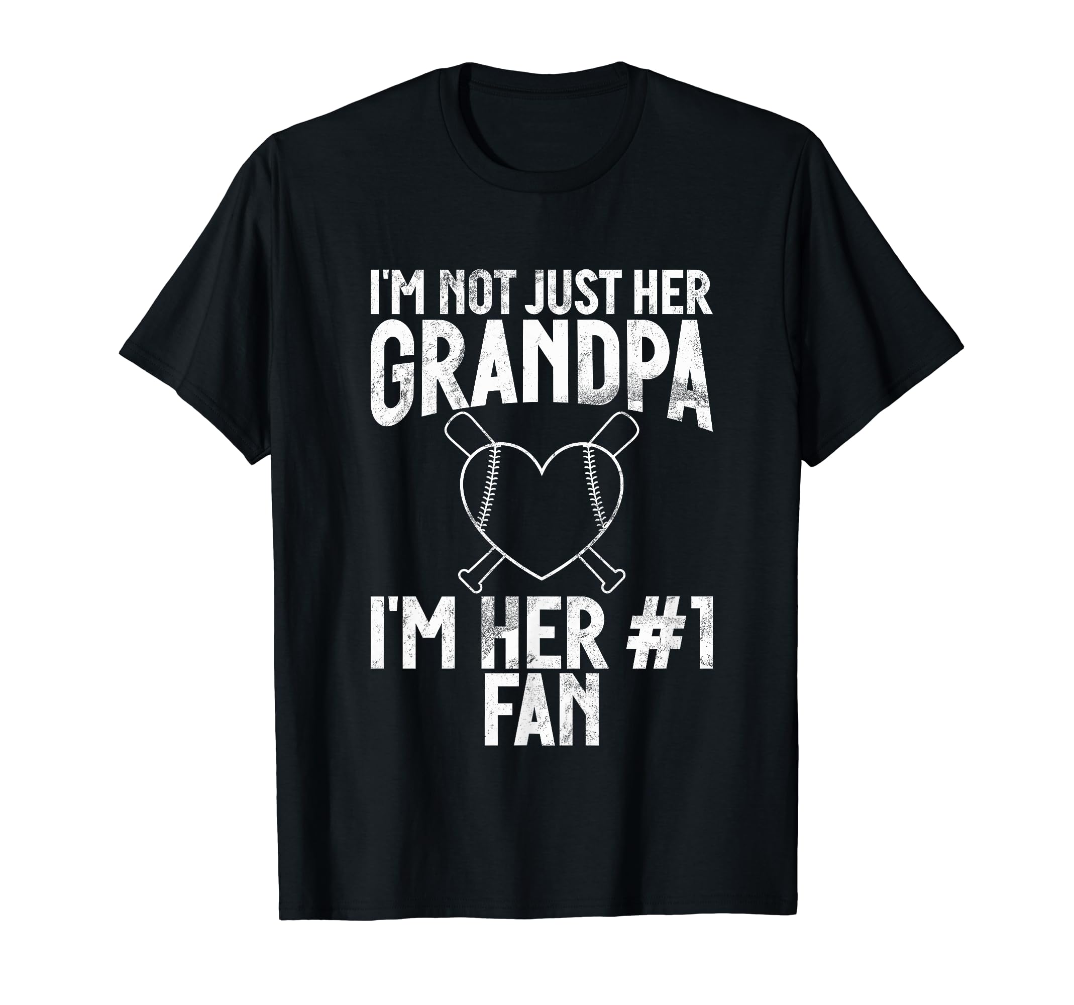 Im Not Just Her Grandpa Im Her 1 Fan T-Shirt - Novelty Apparel for Adults - T-Shirt, Sweatshirt, Hoodie