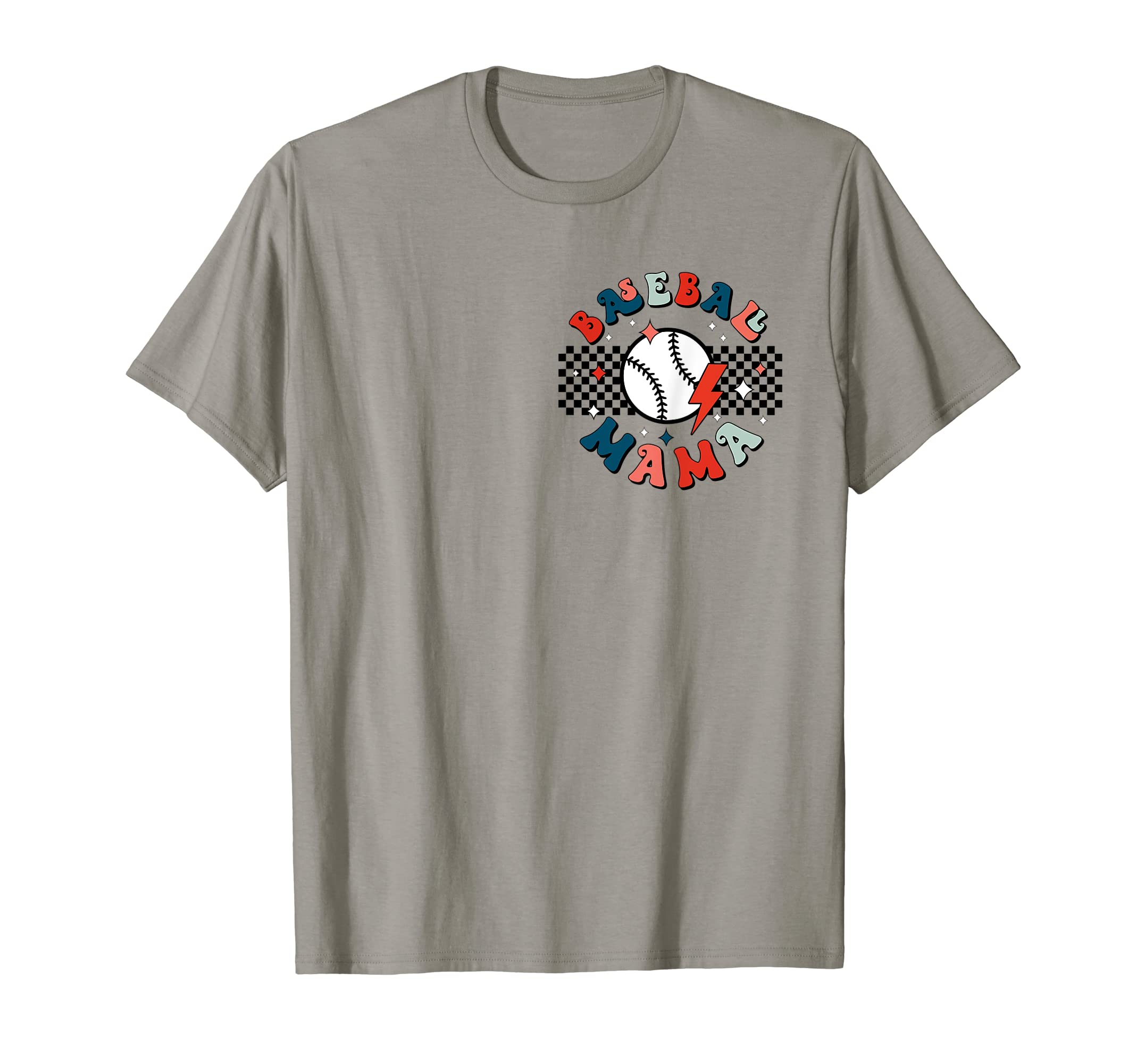 Baseball Mama Mothers Day Game Day Mom Life T-Shirt - Graphic Print Unisex - T-Shirt, Sweatshirt, Hoodie