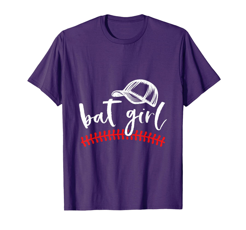 Bat Baseball Sister Sis Baseball Fan T-Shirt - Minimalist Print Men Women - T-Shirt, Sweatshirt, Hoodie