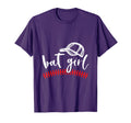 Bat Baseball Sister Sis Baseball Fan T-Shirt - Minimalist Print Men Women - T-Shirt, Sweatshirt, Hoodie