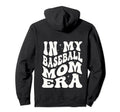 Baseball Mom My Baseball Mom Era Mama Hoodie - Graphic Print Men Women - T-Shirt, Sweatshirt, Hoodie