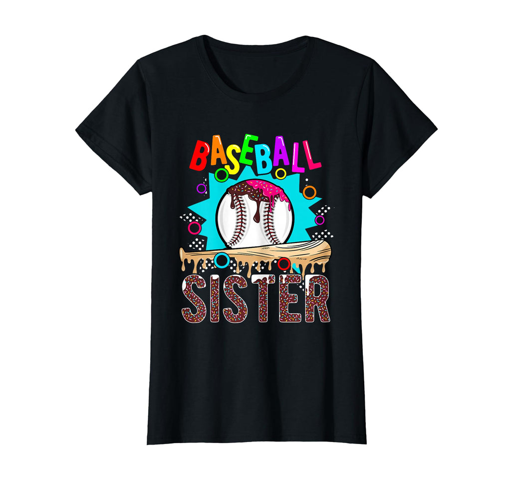 Baseball Sister Baseball Sister T-Shirt - Custom Art Print for Adults - T-Shirt, Sweatshirt, Hoodie