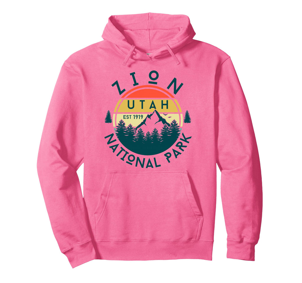 Zion National Park Utah Usa Outdoor Sweatshirt - Unique Graphic for Adults - T-Shirt, Sweatshirt, Hoodie