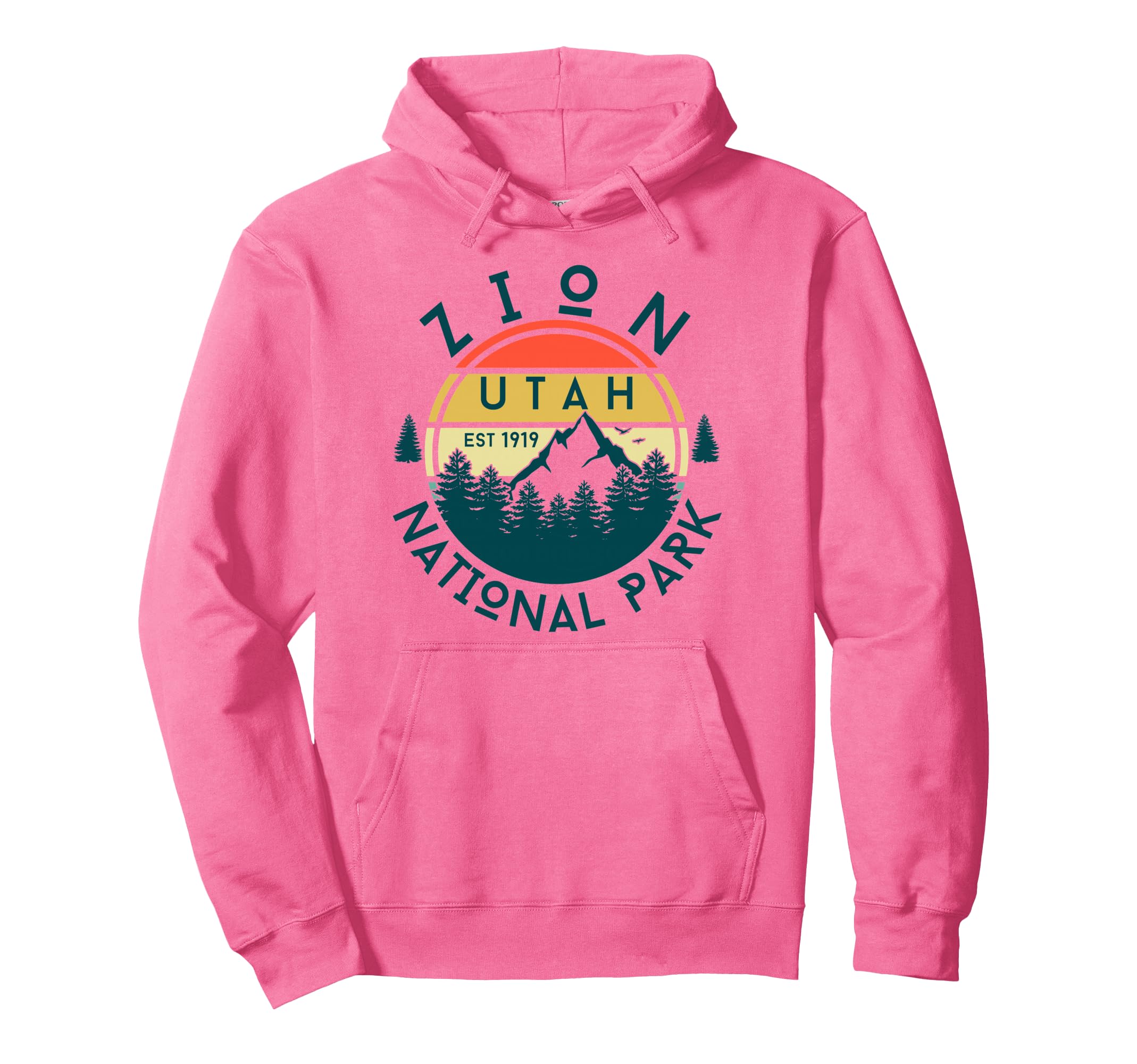 Zion National Park Utah Usa Outdoor Sweatshirt - Unique Graphic for Adults - T-Shirt, Sweatshirt, Hoodie