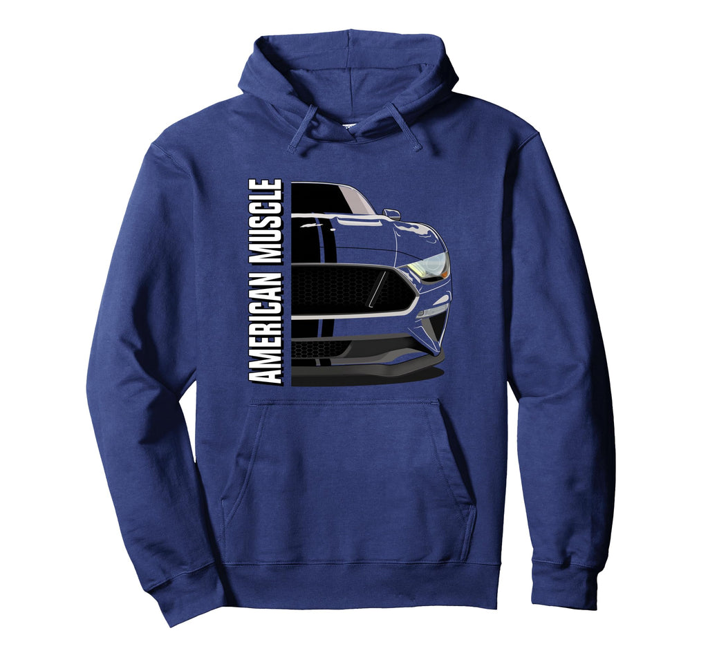 Modern Gt American Muscle Car Hoodie - Casual Everyday Wear Unisex - T-Shirt, Sweatshirt, Hoodie