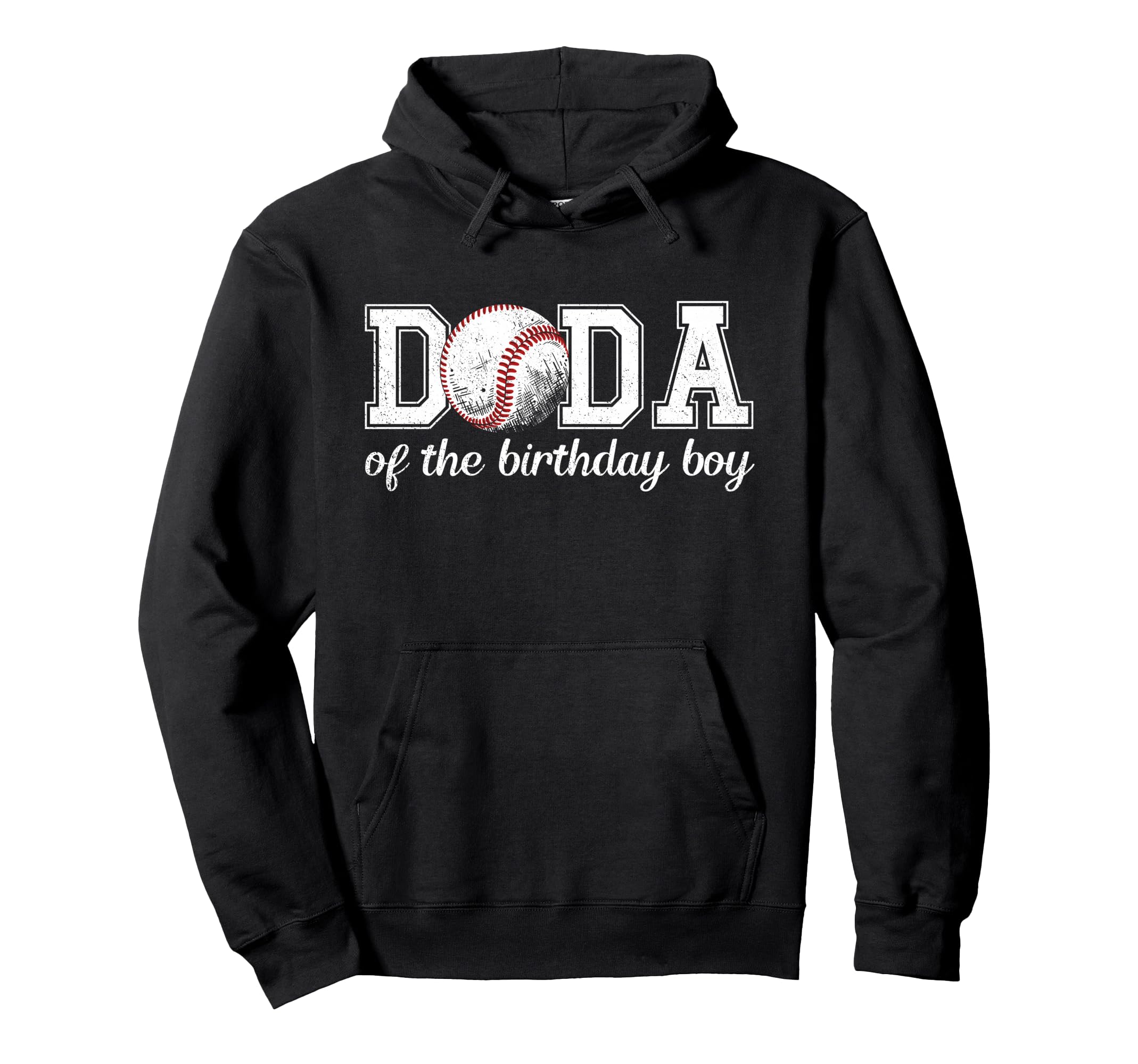 Dada Birthday Baseball Sport Family Hoodie - Minimalist Print Unisex - T-Shirt, Sweatshirt, Hoodie
